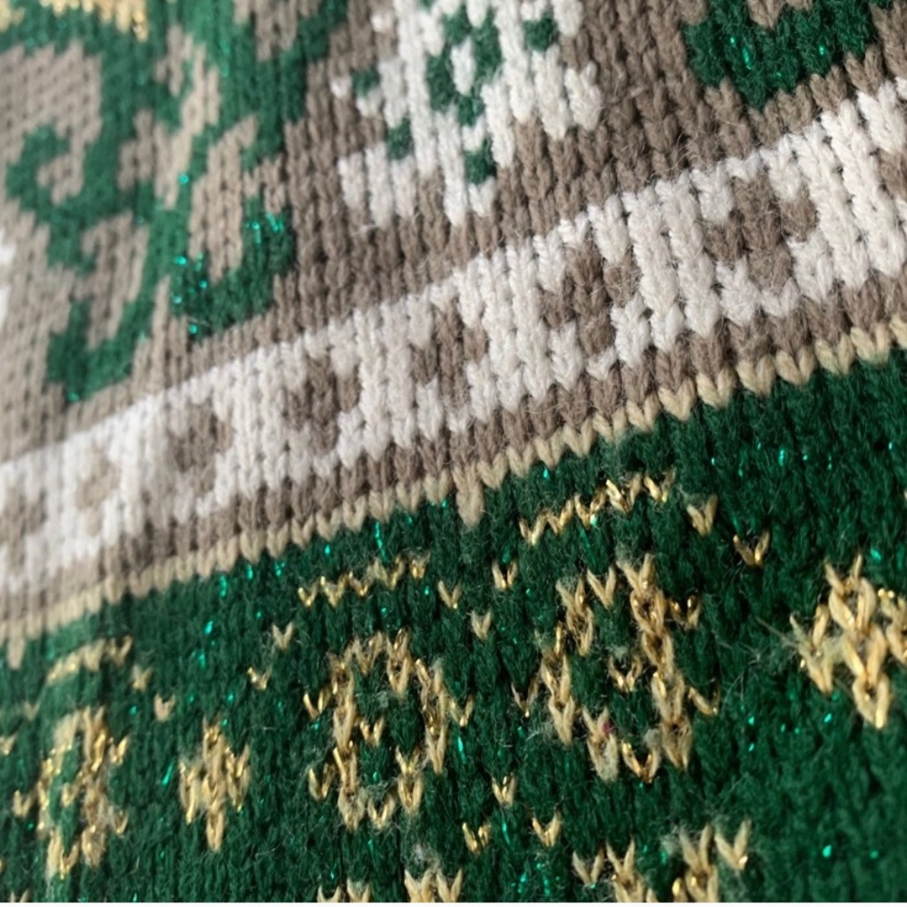 vintage Arielle metallic knit sweater - Picture 6 of 12